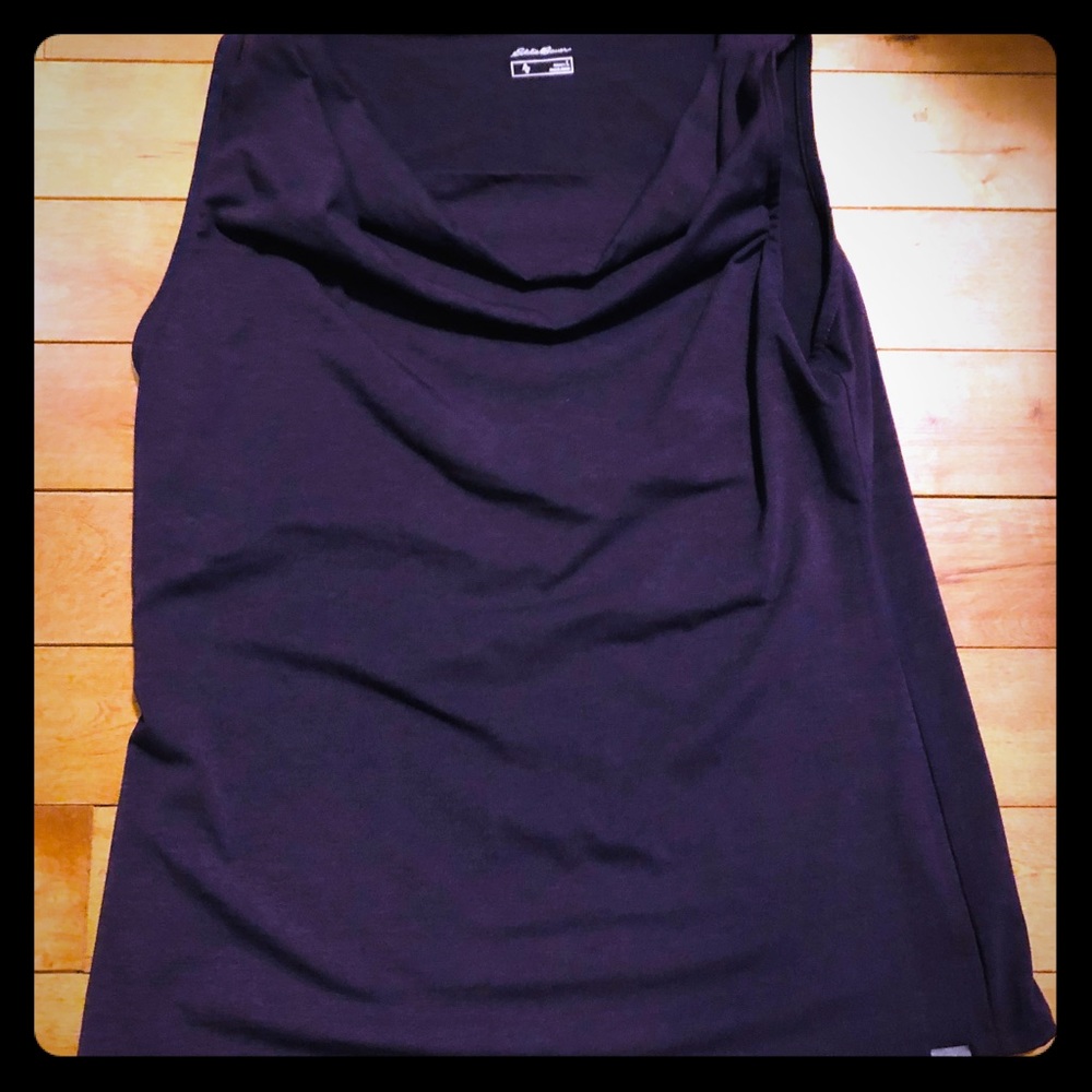 BNWOT Eddie Bauer Plum Sleeveless Top